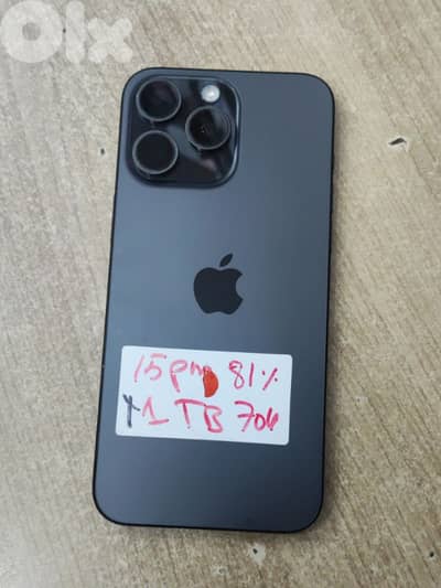 apple iphone 15 pro max 1tb used