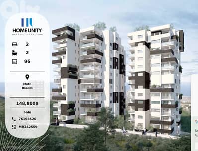 Apartment for Sale with Flexible Installments in Bsalim, Metn