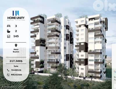 Apartment for Sale with Flexible Installments in Bsalim, Metn