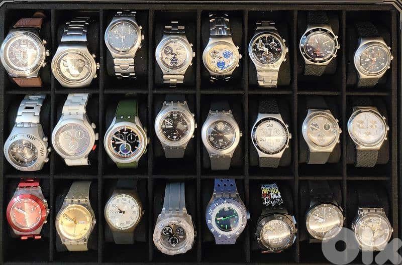 Rare swatch collection swiss made 2