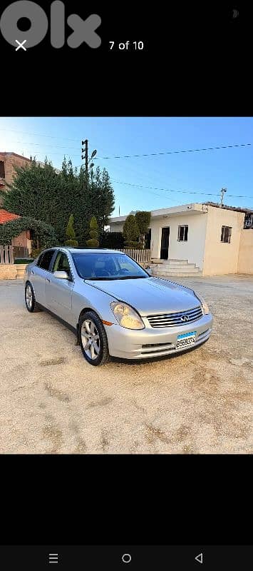 Infiniti G-Series 2004