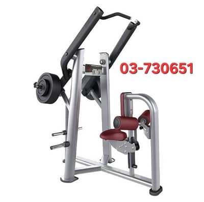 plate loaded pulldown machine