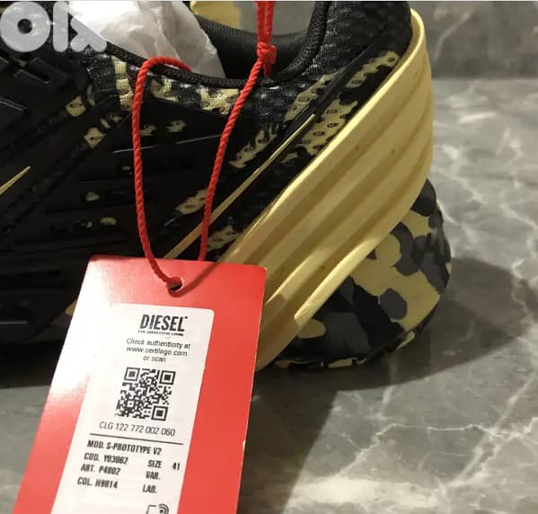 DIESEL S-PROTOTYPE V2 Size 41 x Original X 7