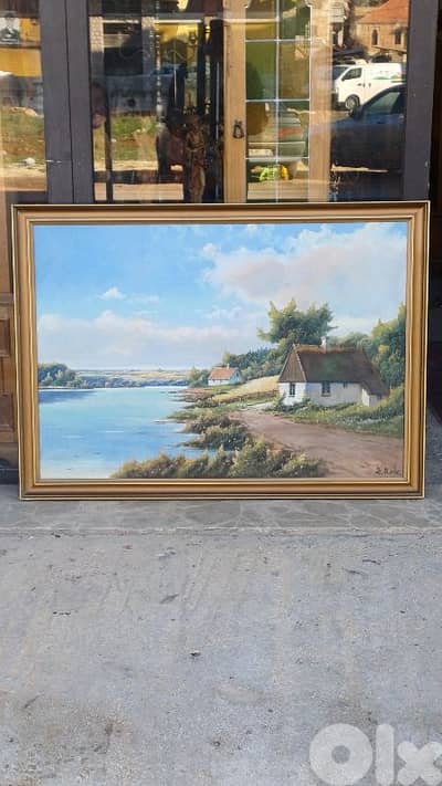 لوحة رسم زيتي