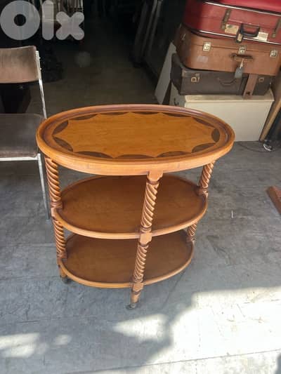 frensh table trolly antique ترولي عرباي طاولة فرنسية مميزة جداا روعة