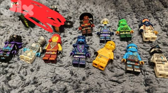Lego Ninjago minifigures lot