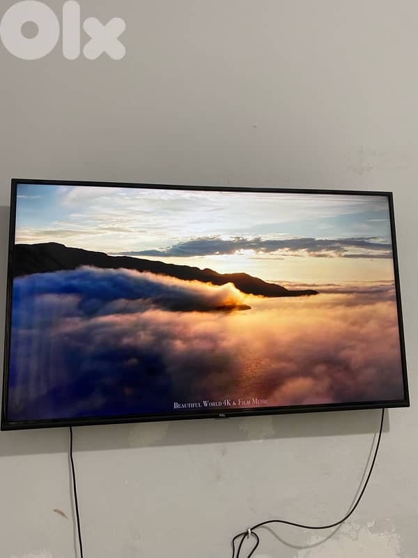 TCL 55inch 4k smart tv 1