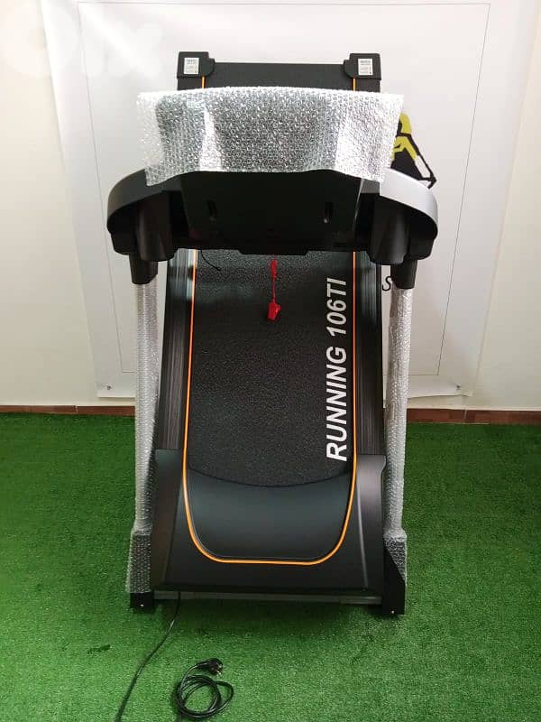 treadmill sports 4hp motor power automatic incline 8