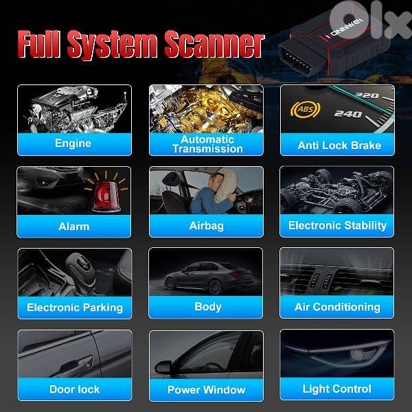 All System OBD2 Scanner (original) سكانر 1