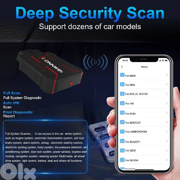 All System OBD2 Scanner (original) سكانر 2