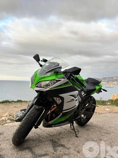 kawasaki ninja 300 2016 صك بيع جاهز بعدو أجنبي