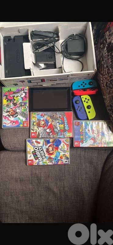 Nintendo switch original slightly used