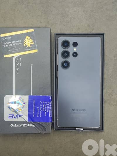 Samsung Galaxy s25 ultra 1tb used tj