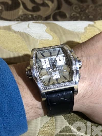 KOLBER GENEVE SWISS MADE SWITZERLAND CHORONO ETA 45MM WORKING FINE