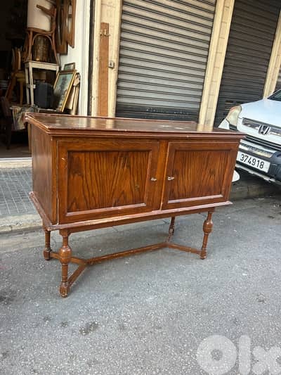 French sideboard bar antiques بار  درسوا خشب سنديان مسيف من اجمل القطع
