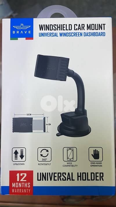 Brave windshield car mount universal holder