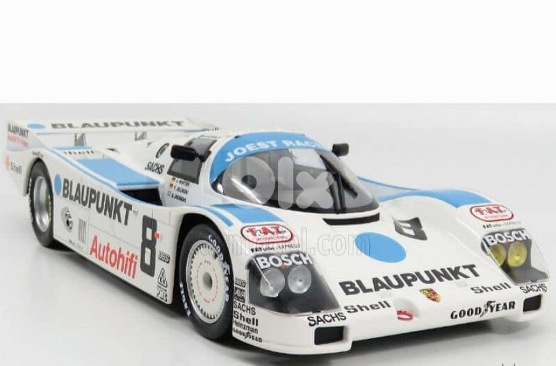 Porsche 962C (24h Le Mans 1988) diecast car model 1;18 3
