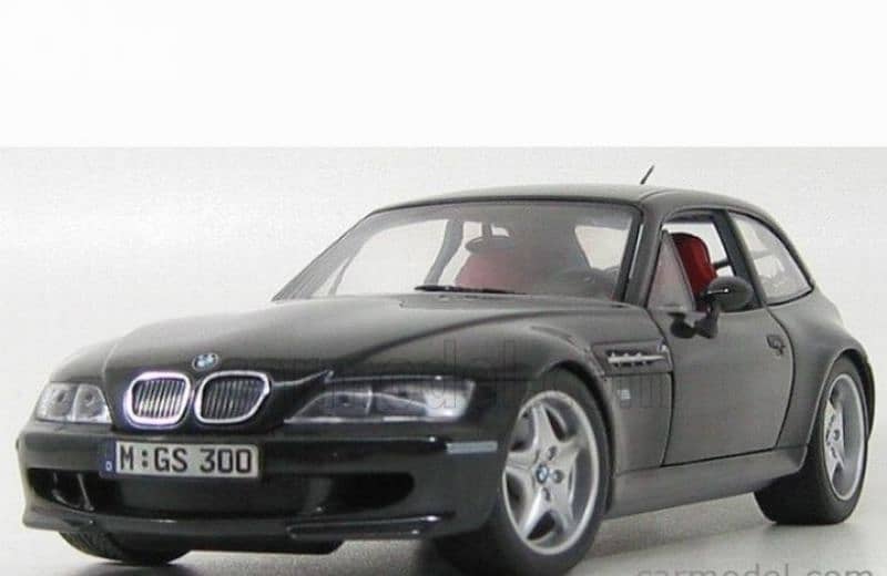 BMW Z3 M Coupe 1999 diecast car model 1;18 1