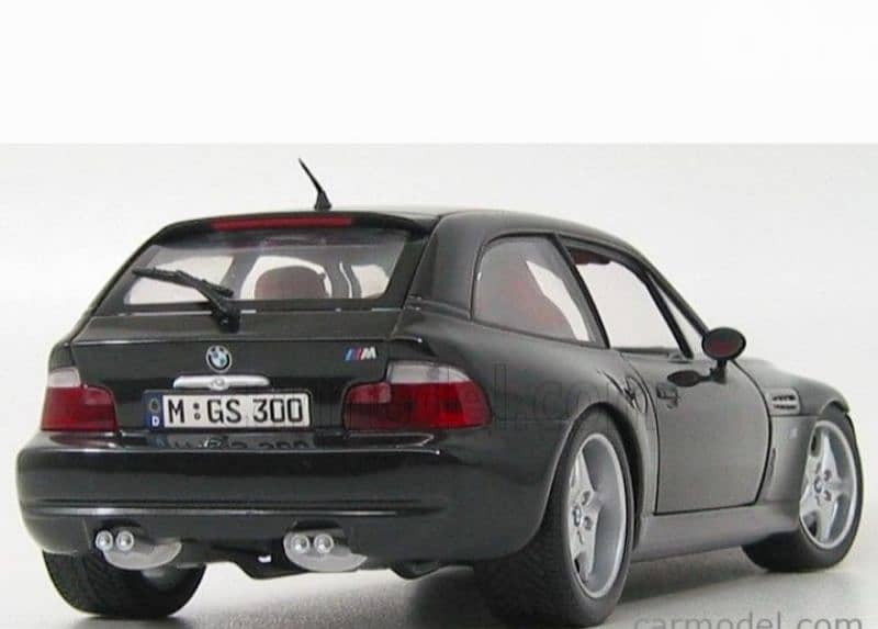 BMW Z3 M Coupe 1999 diecast car model 1;18 3