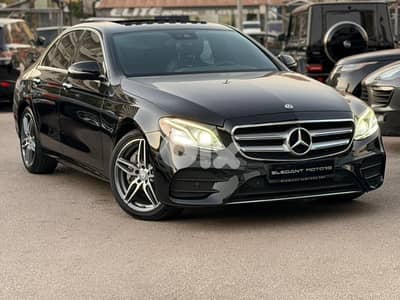 E-300 2019 AMG package designo interior leather