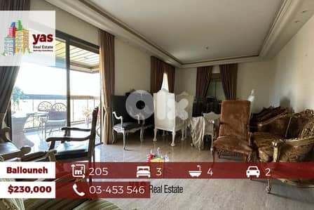 Ballouneh 205m2 | New | Upgraded | View | Prime | Catch |