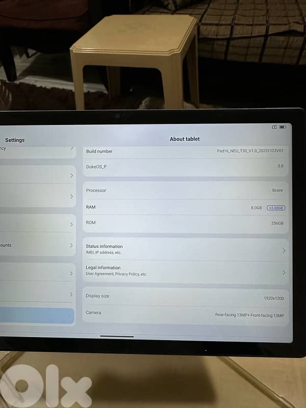 tablet oscal pad 16 3