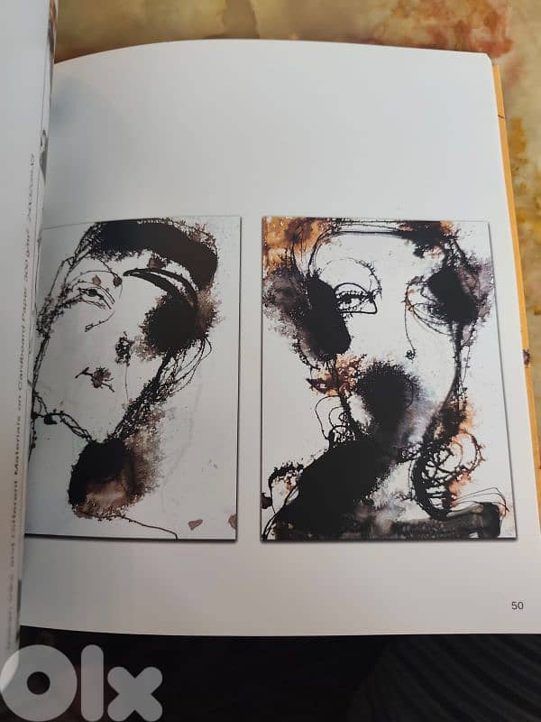 rima salamoun,faces 2016,art book,never used before 6