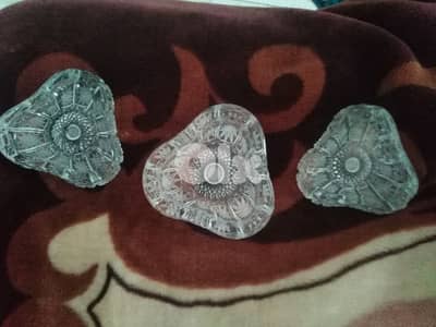 طقم منافض كريستال