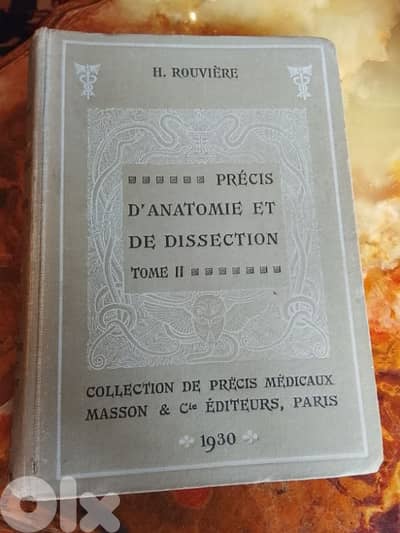precis d'anatomie et de dissection par rouvière 1930