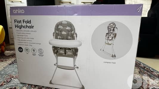 Anko Flat Fold High Chair for baby