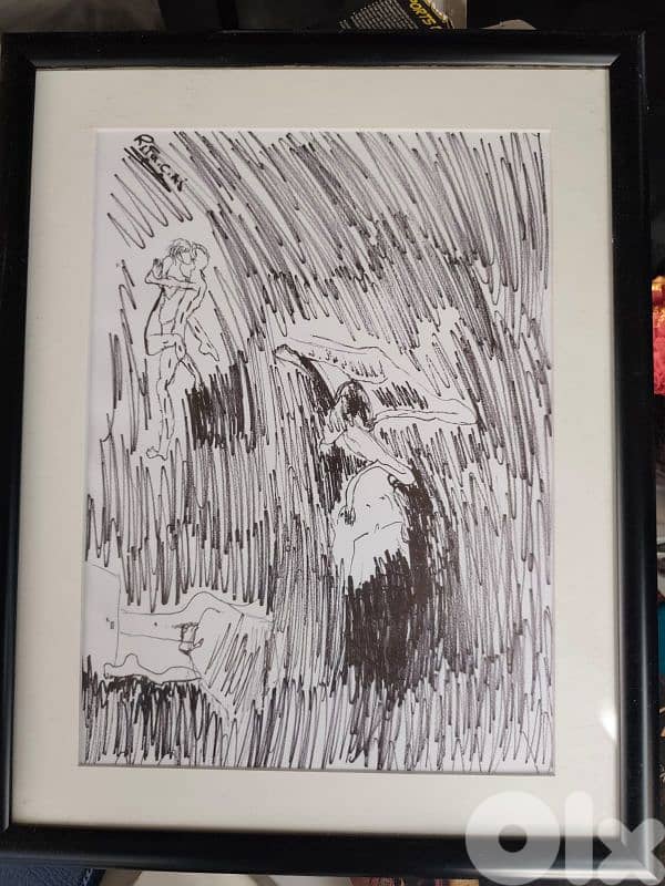 true love painting by Rita abou jaoude with nice frame 5