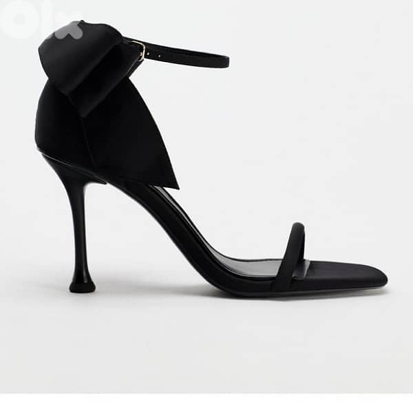 zara satin heels 4