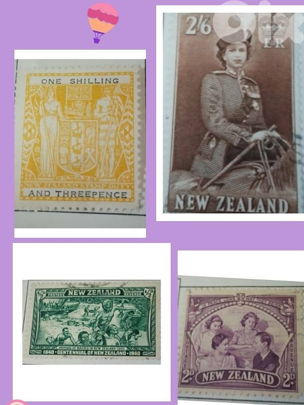 old uk & colonies stamps 14