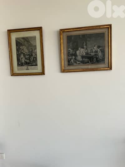 lithography from Paris 2 pair