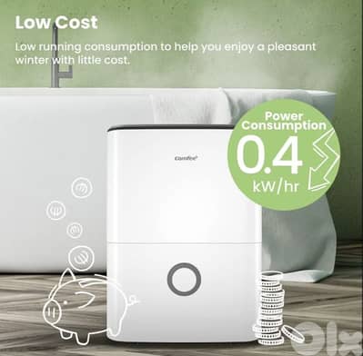 Comfee 16L smart Dehumidifier 16L LOW ENERGY CONSUMPTION/4$ delivery