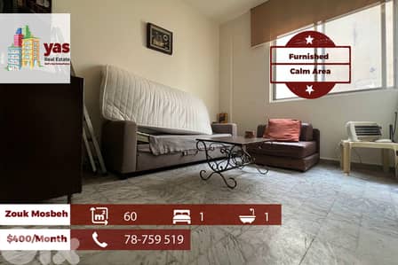 Zouk Mosbeh 60m2 | Furnished Studio | Rent | Calm Area | RH