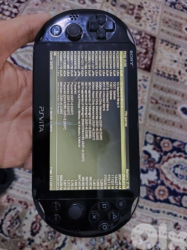 Ps vita 2000 modded 1