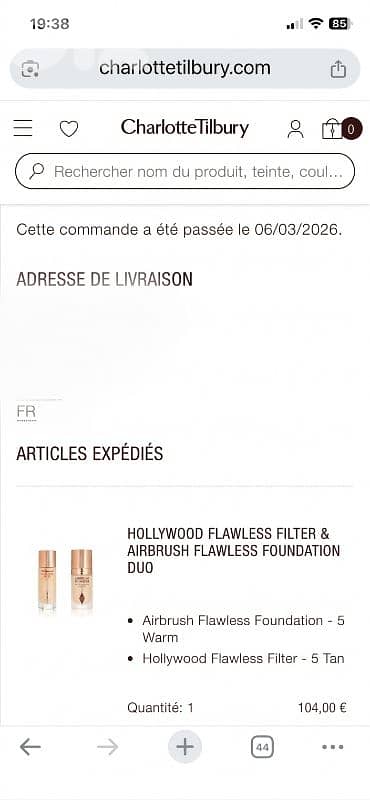 Charlotte tilbury products