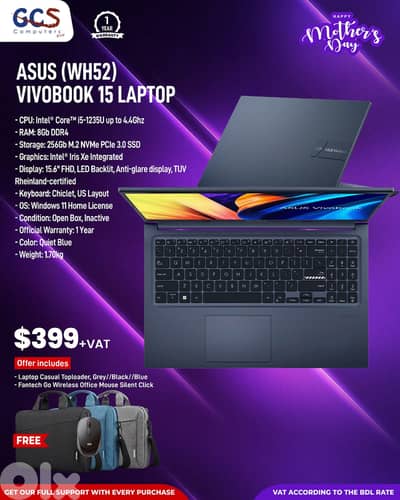 Asus (WH52) Vivobook 15 Laptop
