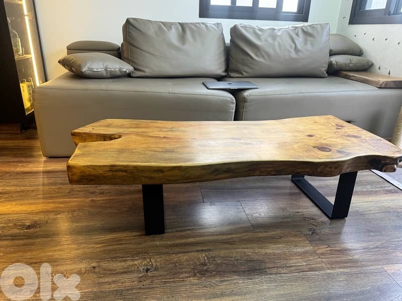 classic handmade wood coffee table 2