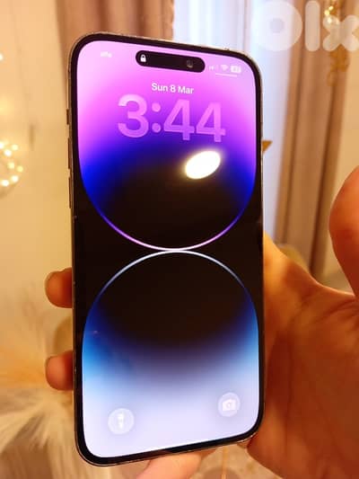 iphone 14 pro max 128 esim  مغير شاشة و بطارية و ضهر بدو جمرك بعد 80يم