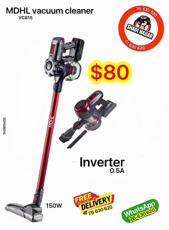 vacuum cleaner $25 3