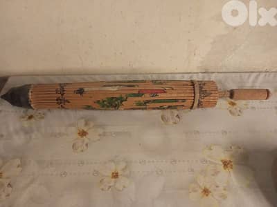 مظلة شمسية من ورق الخيزران الياباني