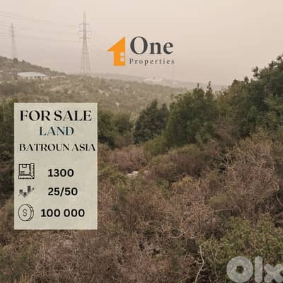 LAND FOR SALE IN BATROUN ASIA