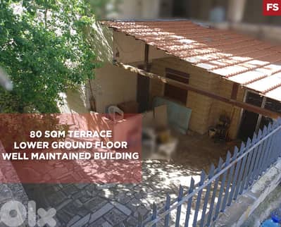 80 sqm terrace, storage, parking, Ballouneh/ بلونة REF#FS133971
