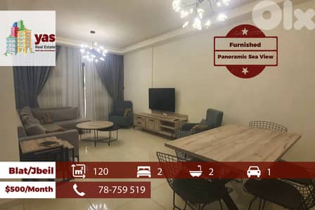 Blat/Jbeil 120m2 | Furnished | Sea View | Private Street | ABA/EH
