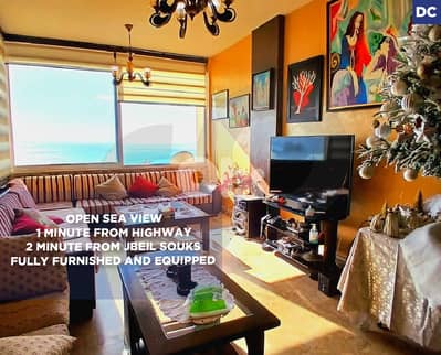 sea view, parking, balcony, Aamchit, Jbeil/عمشيت  REF#DC133975