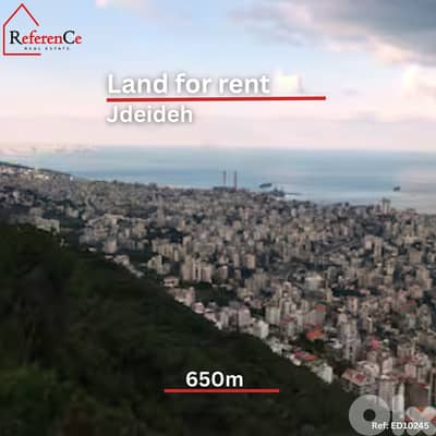 Prime Location Land for Rent in Jdaide أرض مميزة للإيجار في الجديدة