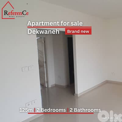 Brand new apartment in Dekwaneh for sale شقة للبيع في الدكوانة