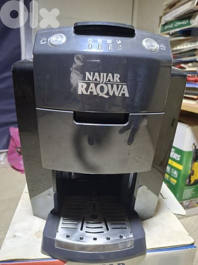 najjar raqwa coffee machine capsules mod 2018 used 1 month only